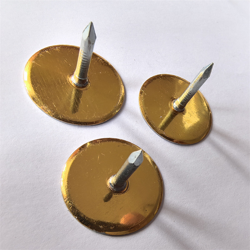 12Ga X 70 Mm Galvanized Steel Cup Head Welded Pins For HVAC Duct Insulation