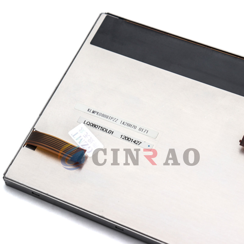 8.0 INCH Sharp LQ080T5DL01 Automotive LCD Display Screen For Car Auto Parts Replacement