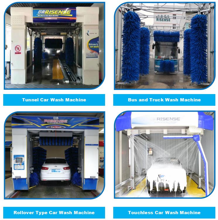 3 Brushes Bus And Truck Washing Machine For Public Bus Station