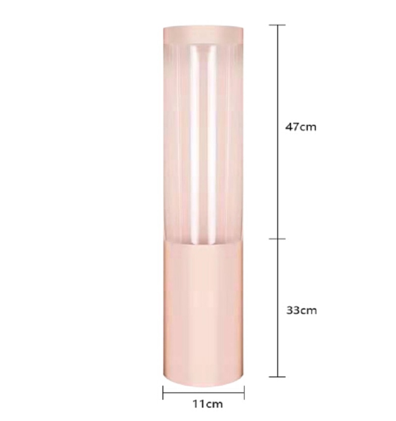 Handmade Single Rose Flower Gift Box Packing Recyclable Cylindrical Shaped