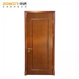 China Walnut Wood Grain Finish Left Hand FD30 Fire Door /  40 mm Half Hour Fire Door on sale