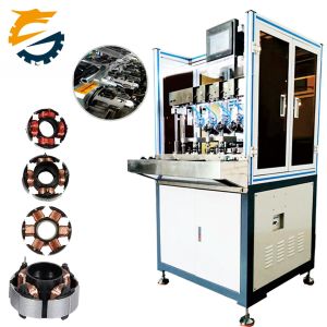 Advanced CNC Fully Automated Coreless Wire Motor Winding Machine with Cooling