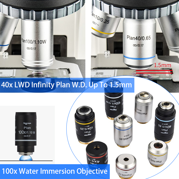 Opto-Edu A31.1062 WIFI Digital 5.0M Binocular Laboratory Microscope