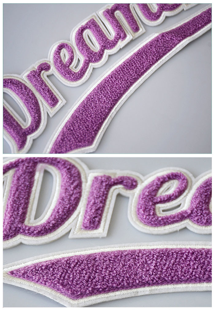 Flag Logo Woven Patch Label Merrowed Applique Embroidery For Clothing