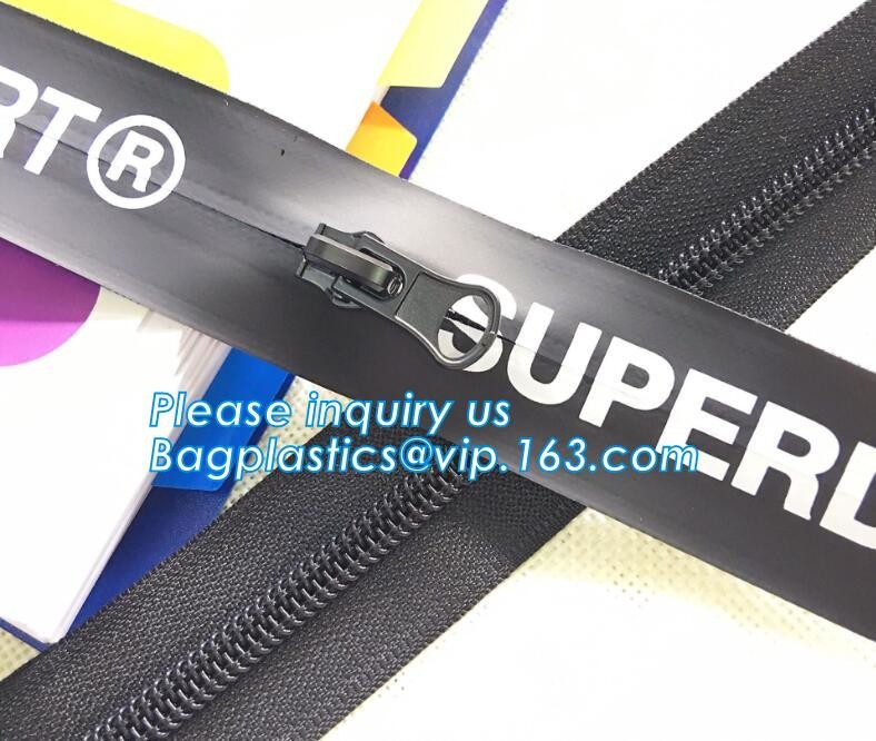 #5 TPU Coating Waterproof Open End Nylon Zipper For Outdoor Garment, nylon waterproof zipper with auto lock slider zippe