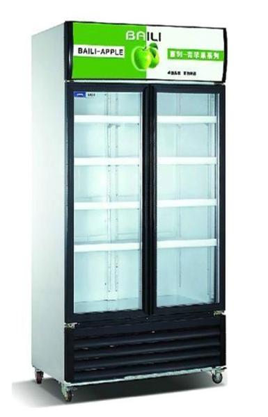 Vertical Showcase 818L Commercial Refrigerator Freezer LC-608M2AF For Supermarke