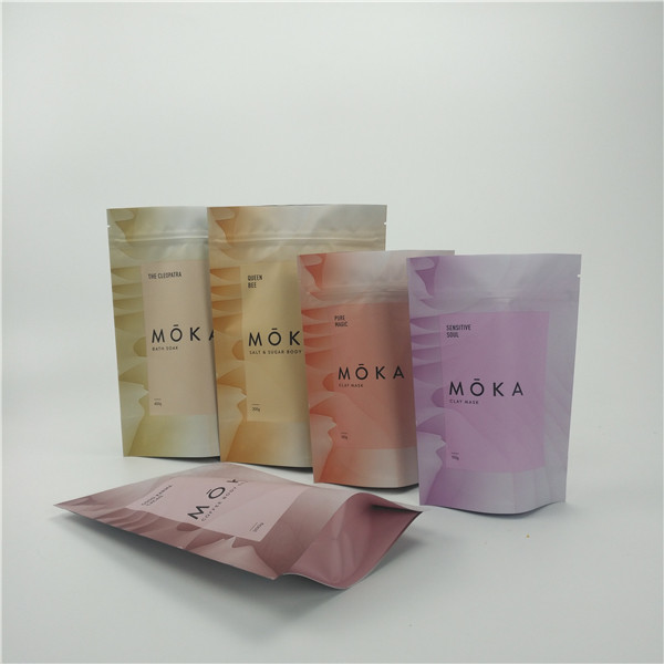 Gravature Printing Aluminum Foil Bagging for Coffee Body Scrub Packaging Bags