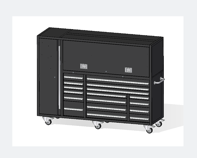 Professional Mechanics Large Rolling Tools Trolley with Wheels and Acceptable OEM ODM