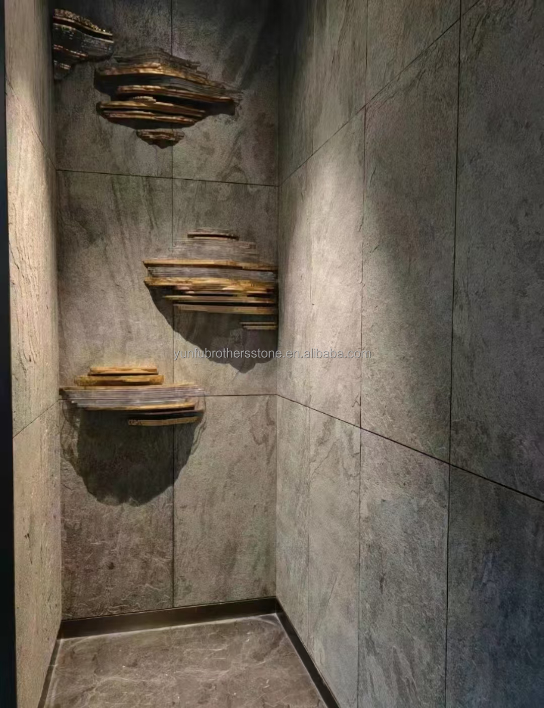 Flexible Clay Natural MCM Stone Veneer for Wall Cladding Texture Tiles Hotel 1mm Thin