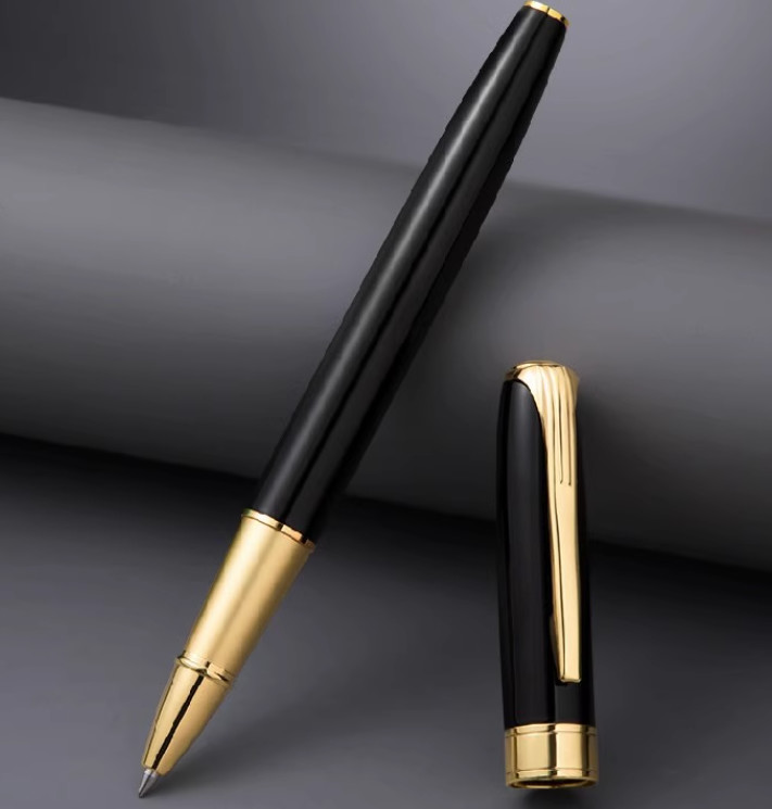 Metal Neutral pen ballpoint pen, high-end business signature pen with custom logo office pen with gift box student pen