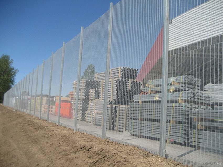 the highest level of security welded panel barrier-358 mesh fencing