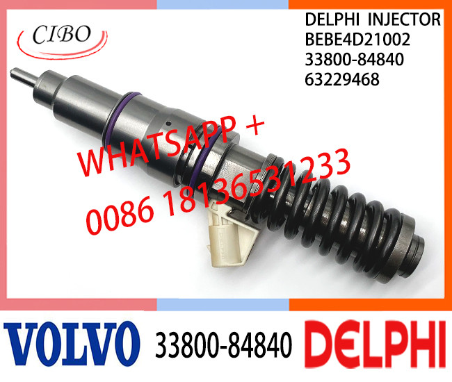 33800-84840 63229468 BEBE4D21002 Fuel engine Diesel Injector 33800-84840 BEBE4D21002 63229468 E3.18 for HYUNDAI L ENGINE