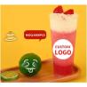 Buy cheap 500ml Clear Plastic Drinking Cups With Lids PP Modern from wholesalers