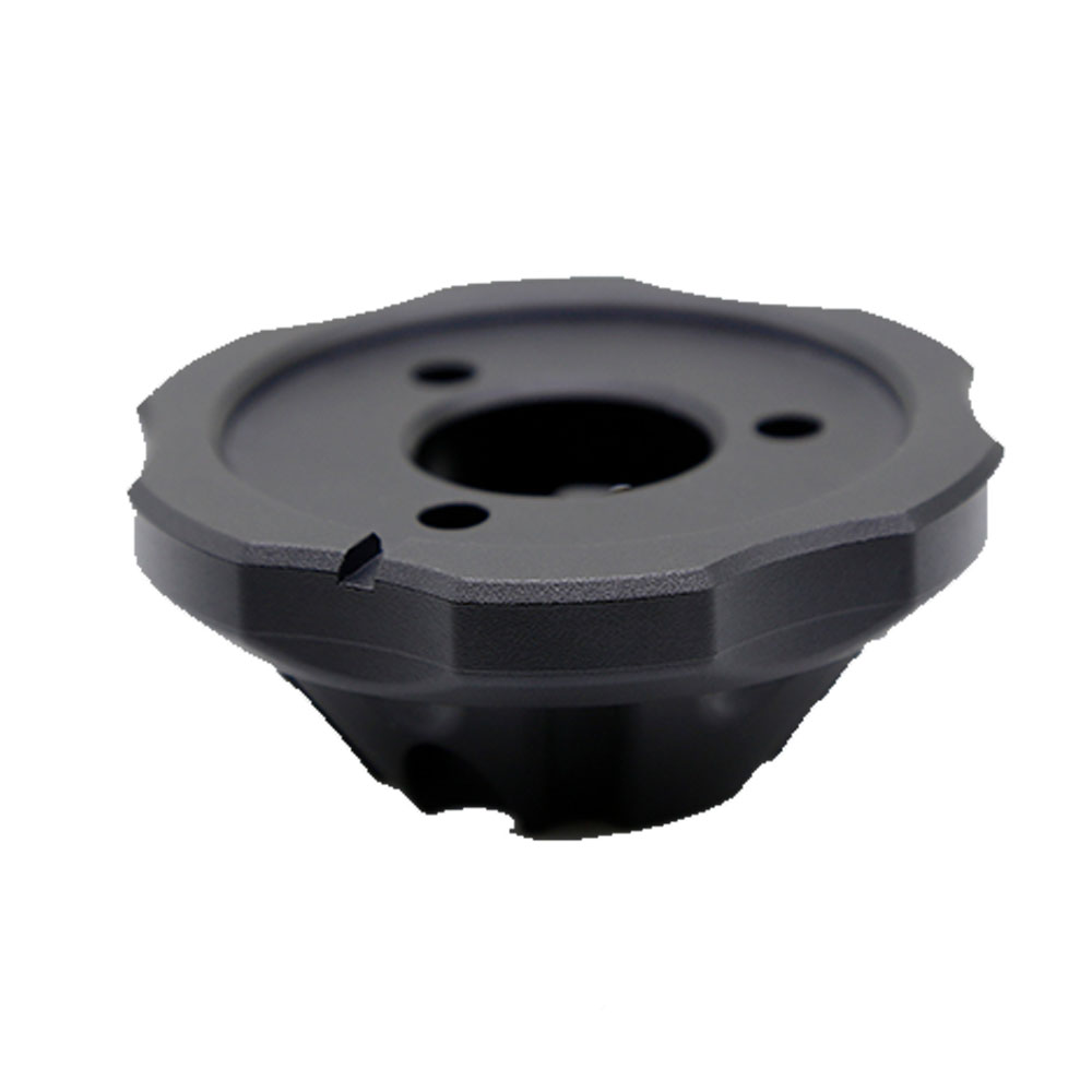 JEEP Car Parts Radio Antenna Base Cover Black Powder Coated CNC Machine Customization