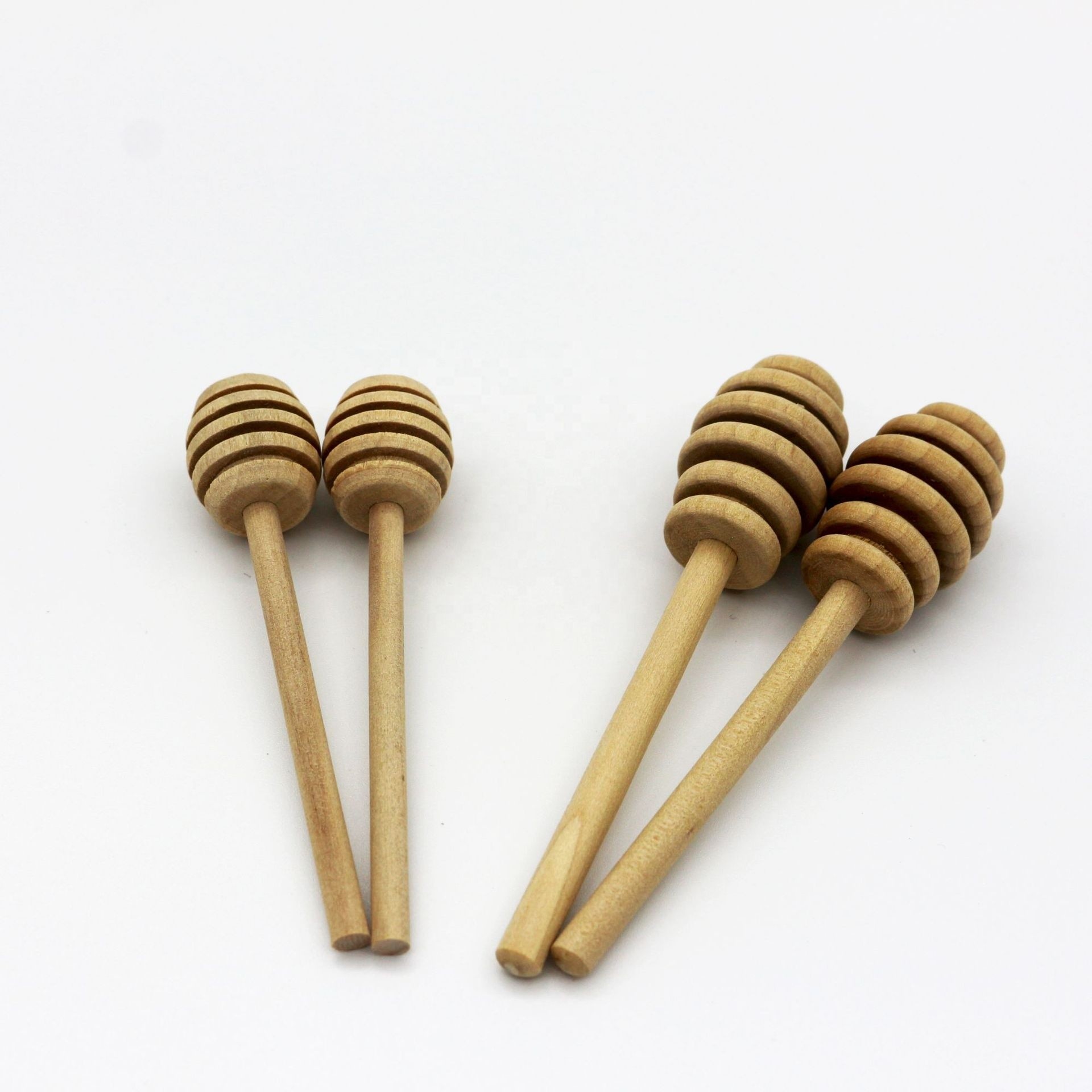 Wood Honey Muddler Spoon Honey Splash Bar Natural Wooden Honey Stir Bar