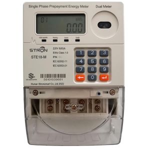 China Single Phase Smart Prepaid Electricity Meter and with Up To 100kbps Data Rate on sale