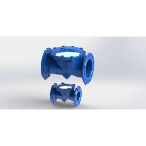Automatic Rubber Flapper Swing Flex Check Valve Ductile Iron