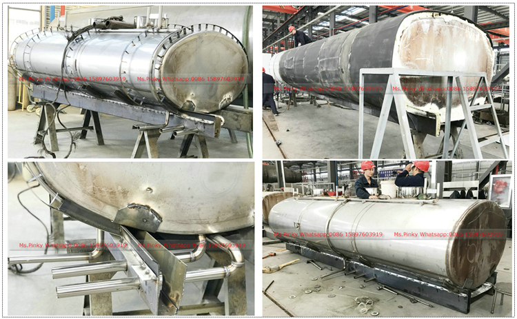 Cheaper Price 5Tons Milk Tanker Truck Stainless Steel SS304-2B Water Truck for Sales