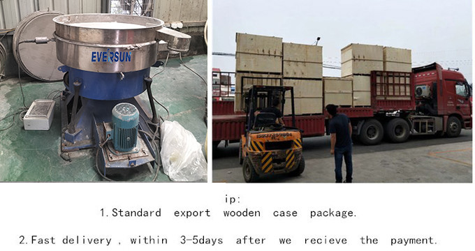 200-2600 Mm Cleaning System Rotary Ultrasonic Vibrating Screen Noise Level ≤75dB
