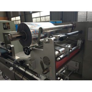 SPP Film Easy Debugging Wrapper Packing Machine , Paper Roll Wrapping Machine