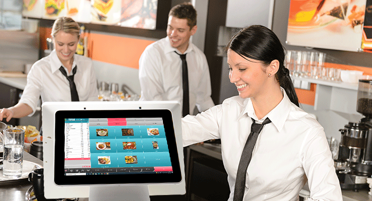Payment Kiosk HDD-280plus Fantastic Design for Restaurant Retail and Convenience Store