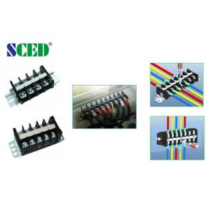 Power Terminal Block 32.00mm 175A Black Screw Mount Connection