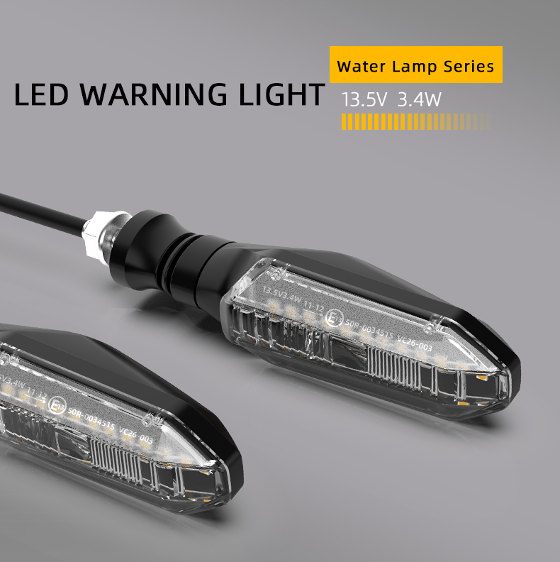 ABC PC 12V 3W Water Proof LED Turn Signal Tail Lights for Light Temperature 6500k