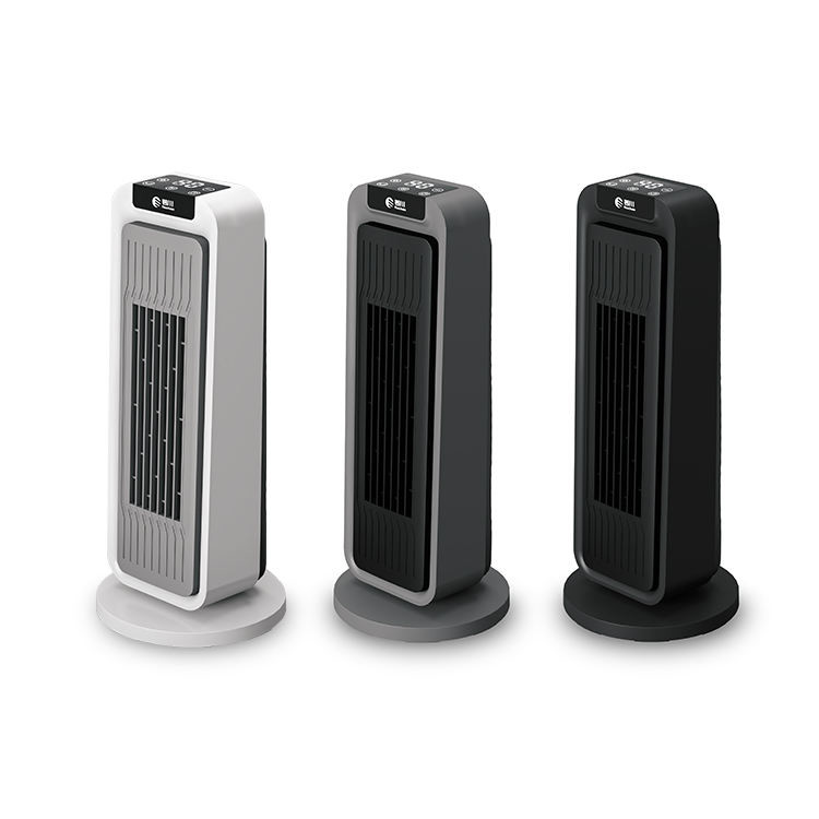 3 Speed Levels Desktop Heater Fan IP44 Waterproof Compact Fan Heater