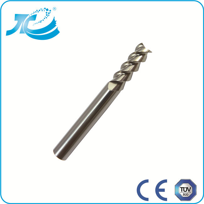Flat Bottom End Mill Hardness 55 / 60 / 65 For Slotting / Milling