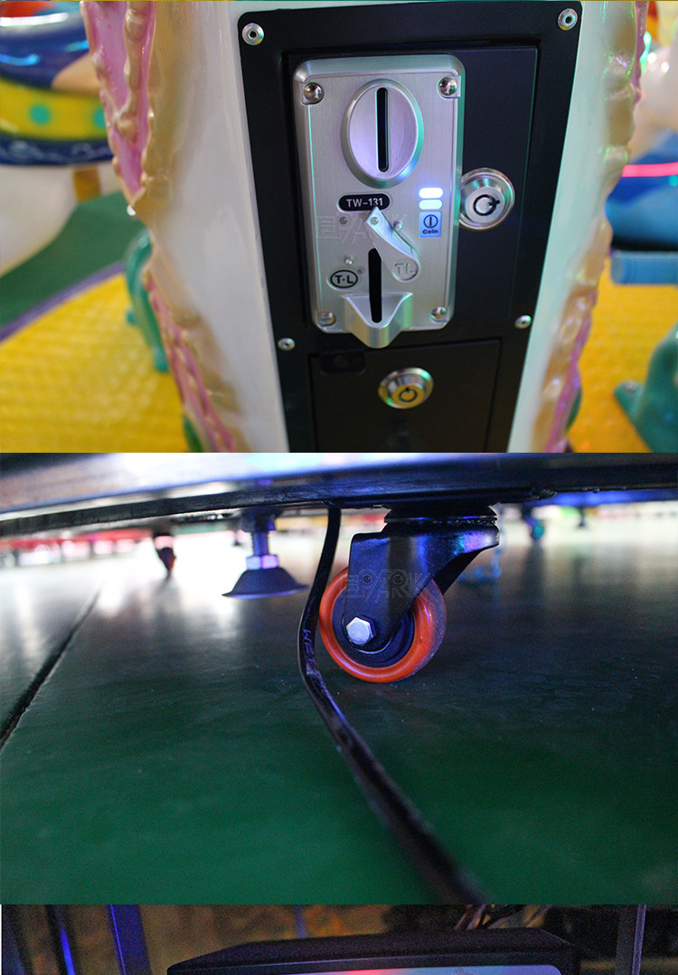 Kindergarten Merry-Go-Round Outdoor Merry Go Round Playground Equipment Merry Go Round Electric Carousel