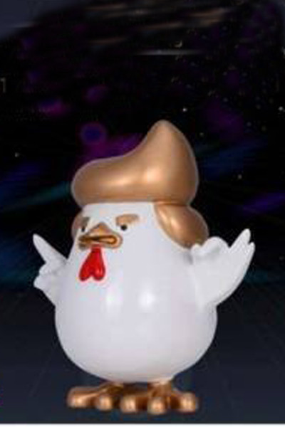 artifical toy dolnald trump as decoration items statue by fiberglass