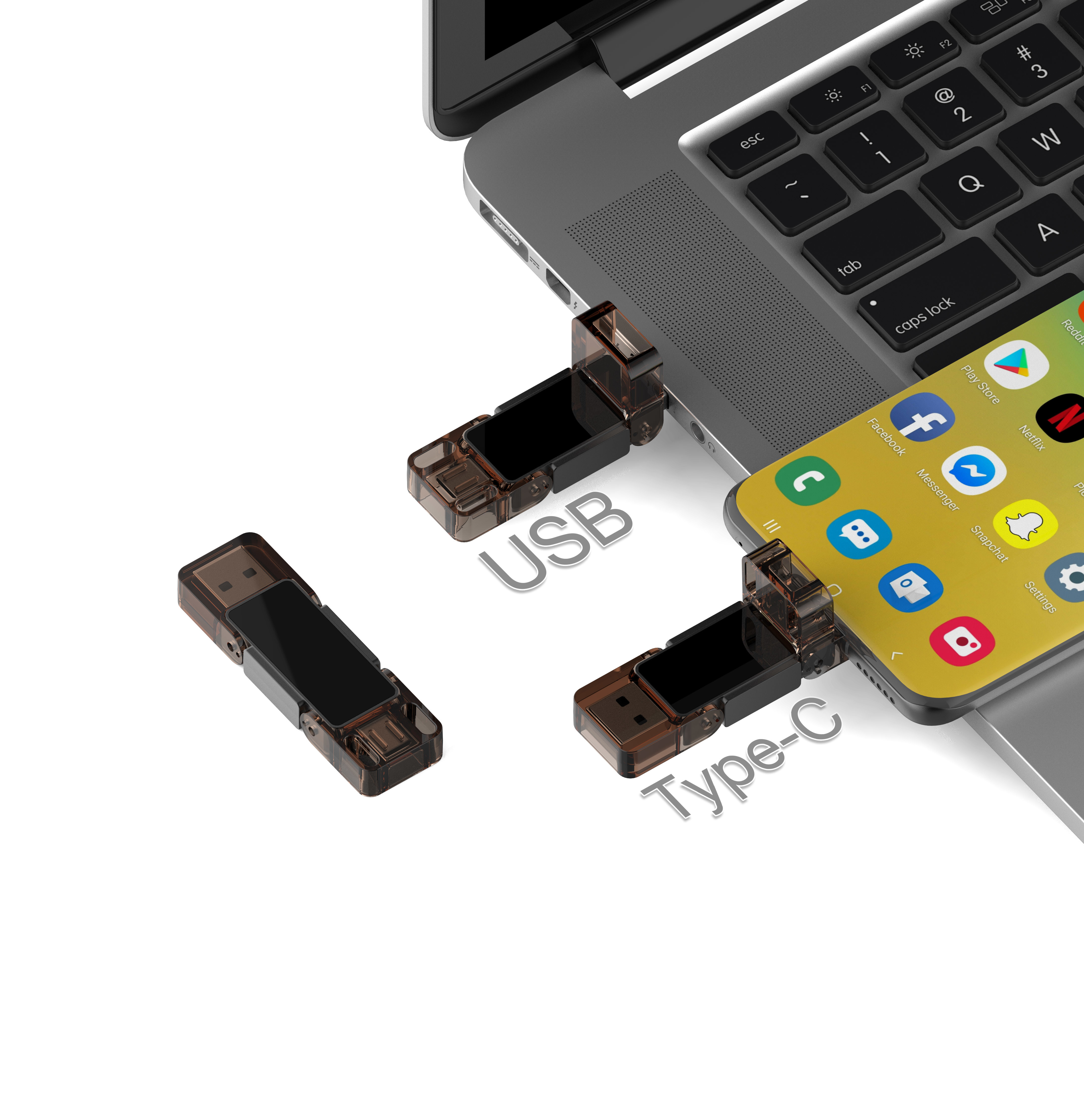High-Performance OTG USB Flash Drive with UDP Grade A and USB 2.0 for Your Requirements
