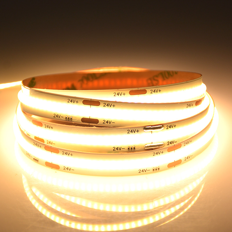 professional factory manufacture colorful conversion remote control flexible led strip cob 12v light