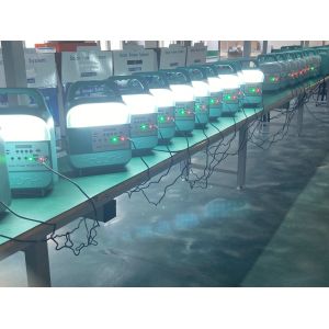 12W Solar Panel system 4 LED Bulbs Portable Solar Power Lighting System Kits