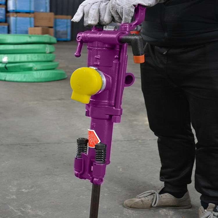 Pneumatic Rock Drilling Equipment Portable Jack Hammer Air Leg Rock Drilling Machine