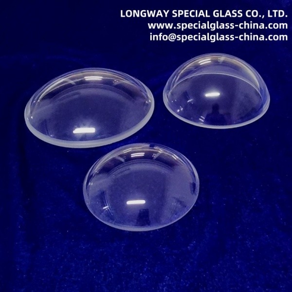 BK7 Glass Optical Dome Lens For Surveillance Cameras And Underwater Photography