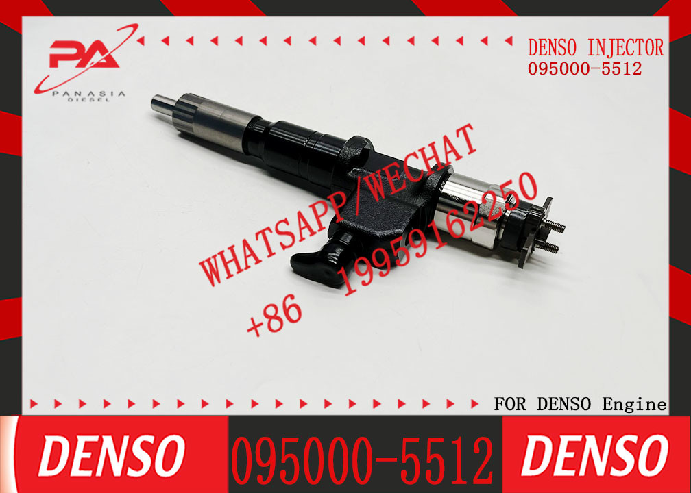 Engine Fuel Injector 095000-5512 095000-6302 095000-8982 095000-5980 8-97630415-3