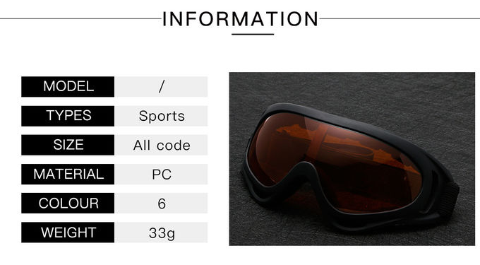 Ski Goggles Over Glasses Ski Snowboard Goggles Unisex 100% UV Protection