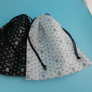 Pp String 10*14cm 9*12cm Polyester Drawstring Packing Bag