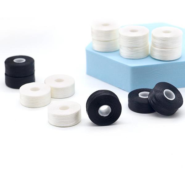 144pcs/box Sure Stitch Pre-wound Embroidery Bobbins Dyed Pattern 75D/2 Carton