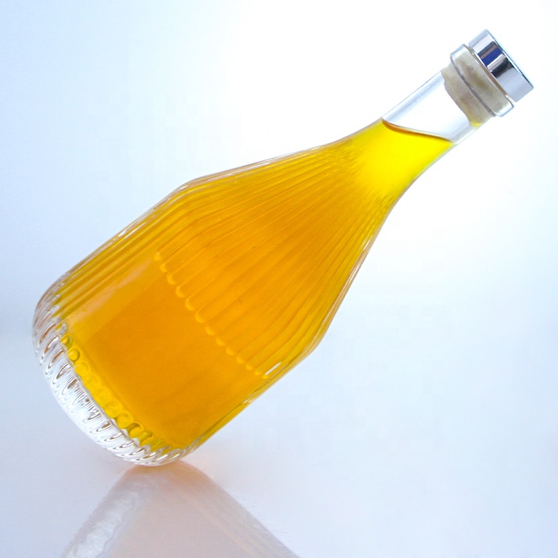 Flint Glass 500ml 750ml 1000ml Special Shaped Vodka Whisky Bottle with Customized Logo