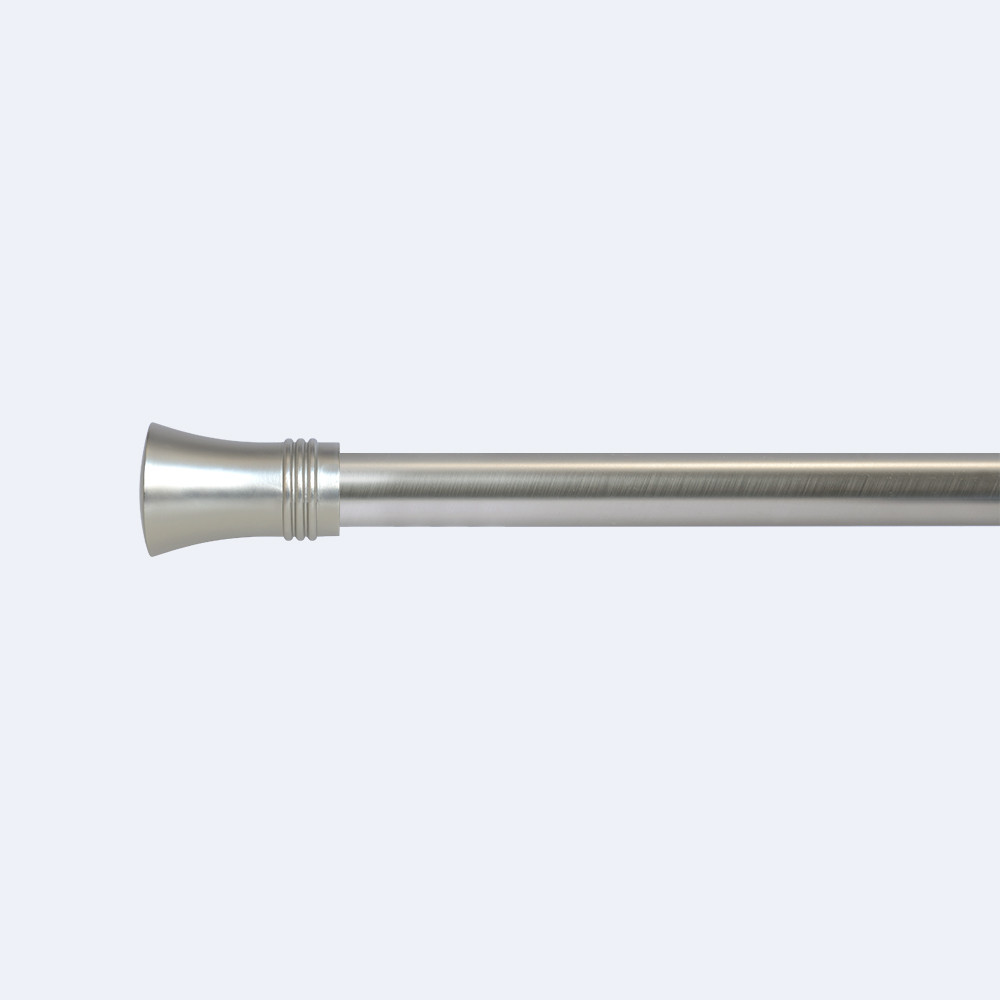 Aluminum Alloy Chef Hat Finial 1.8-Meter Pole Curtain Rod For Hotel or Cafe