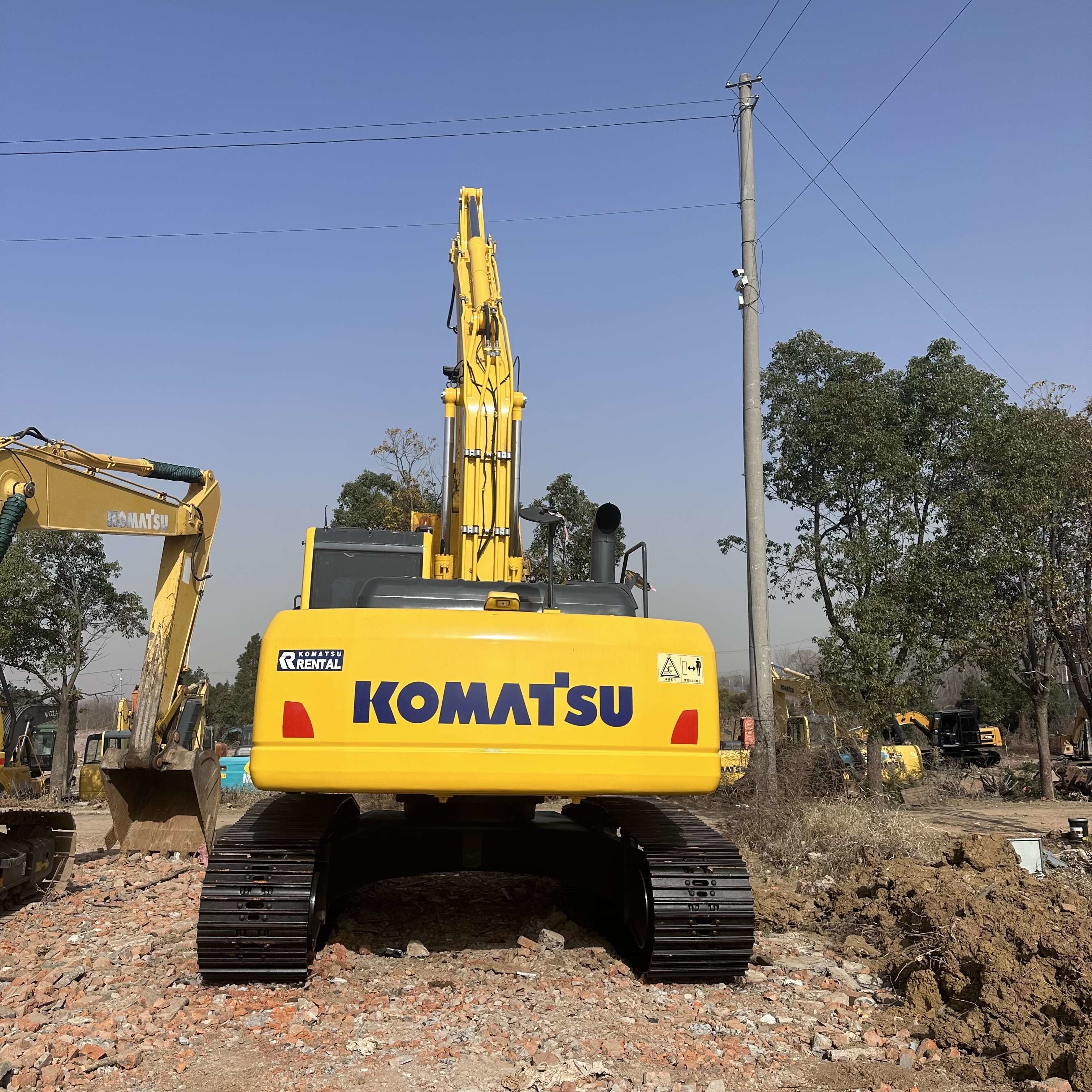 Secondhand Komatsu Excavator PC240-8 Used 24ton Medium Type Crawler Digger