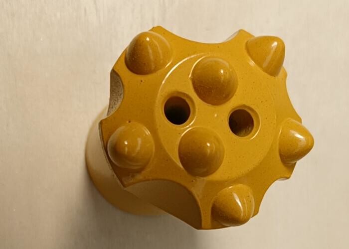12 Degrees 38mm Short Skirt Tapered Button Bit For Small Hole Drilling