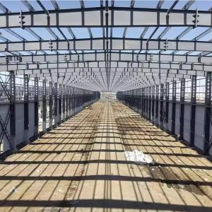 Fully Customizable Light Steel Structure Frame Prefabricated Big Canopy