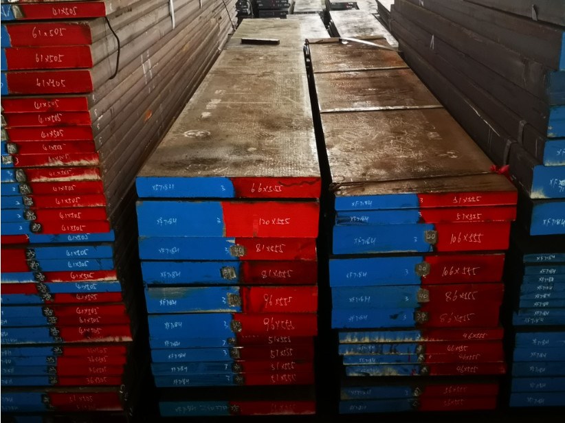 Hot Work Steel Flat Bar 1.2738 AISI P20+Ni 718H Black Surface Mill Certificate