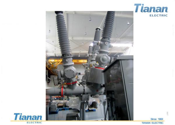 Gas Insulated High Voltage Switchgear , 110kv 126kv Gis Sf6 Metal Clad