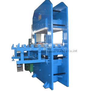 Car Mat Manufacturing Machine / Curing Press Machine With Push Pull Block Group