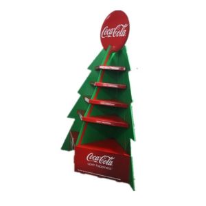 Cola Pallet Display Stands Matte Lamination Surface Customized Logo