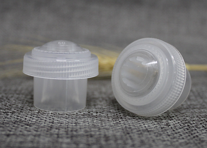 Press And Shake Type Small Plastic Containers Capacity 4 Gram For Beverage Package